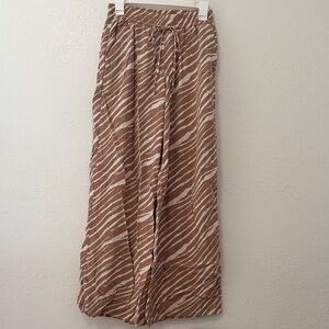a new day Zebra Print Pants in Brown and White